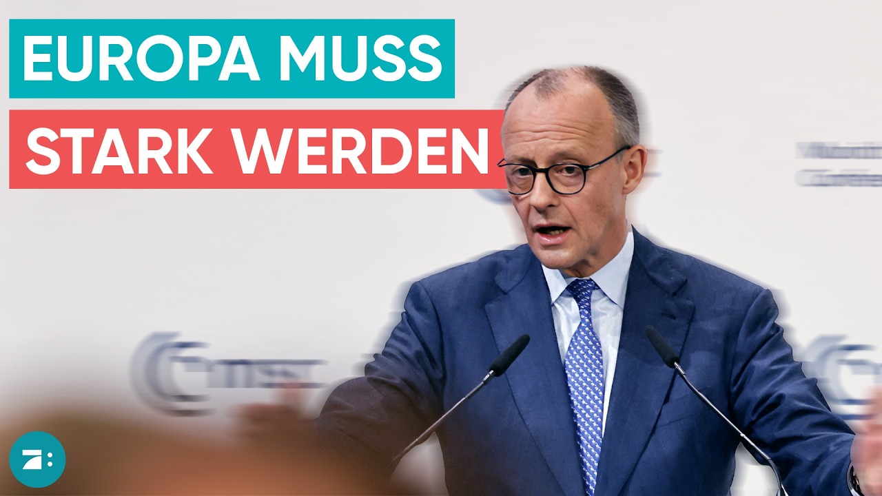 Merz warnt auf der Sicherheitskonferenz: „Die Weltordnung gibt es nicht mehr“