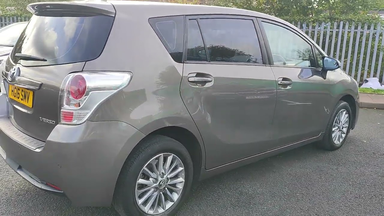 TOYOTA VERSO 1.6 PETROL MANUAL 6 SPEED CAT N MINOR DAMAGE FSH CLEAN CAR DRIVES SPOT ON 