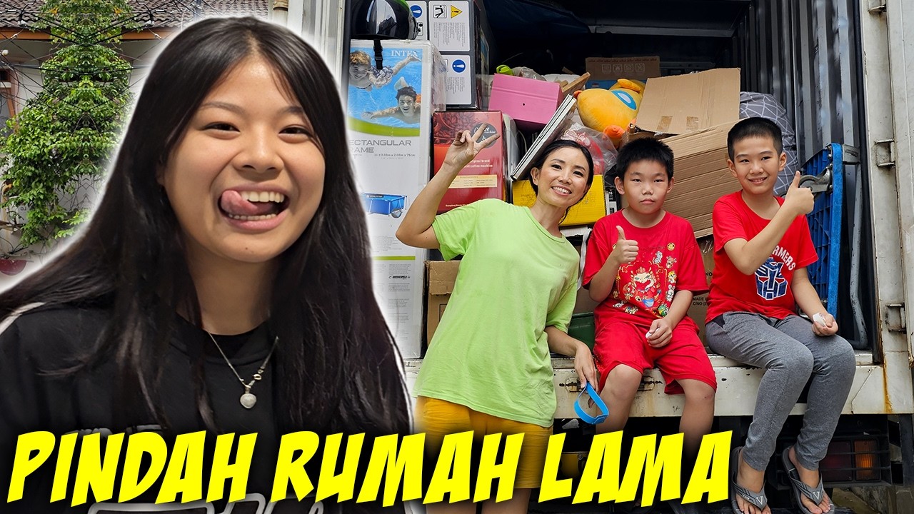CnX PINDAH RUMAH BARU Part 1, CHIARA XAVIER ANGKUT BARANG RUMAH LAMA !