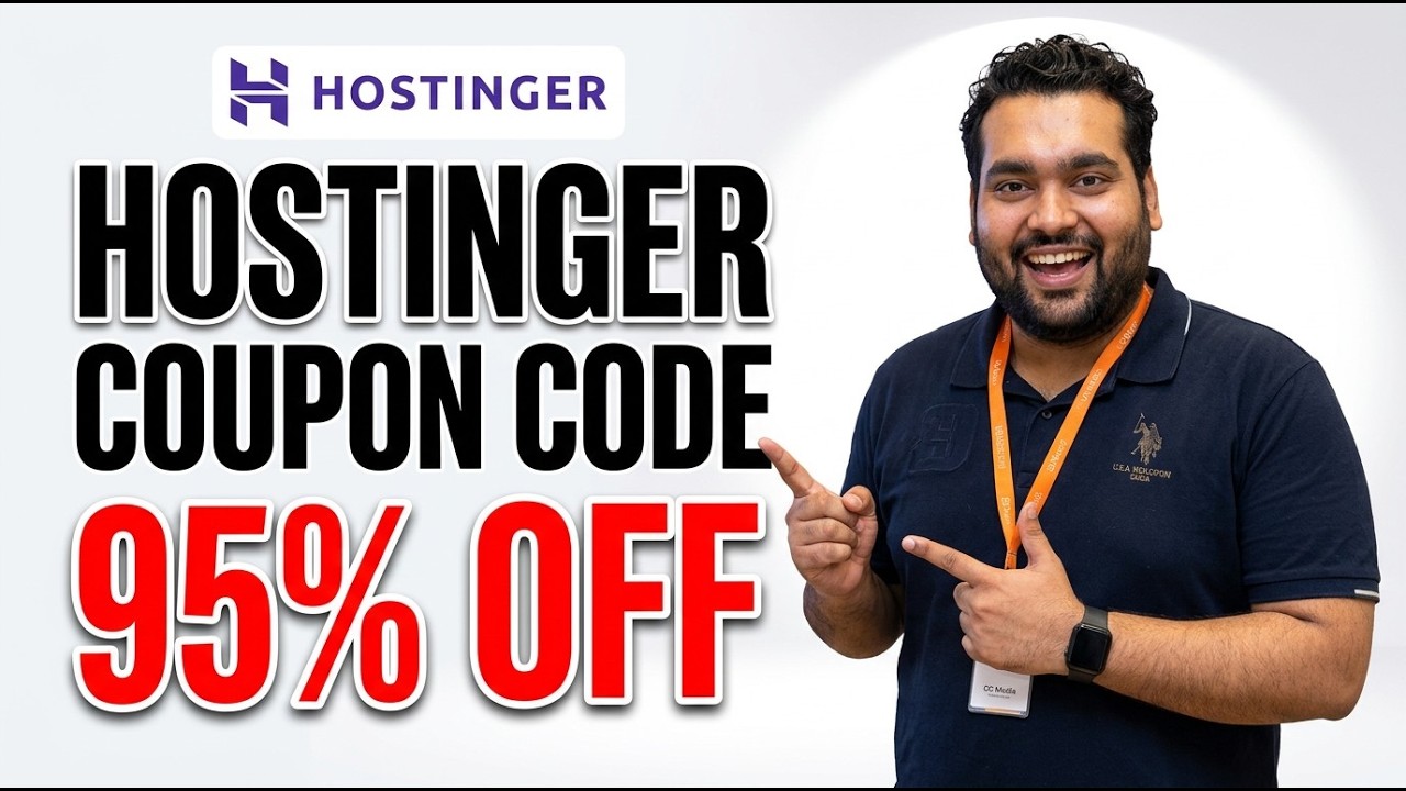 Hostinger Coupon Code 2026: 95% Discount Coupon Code Offer 🔥