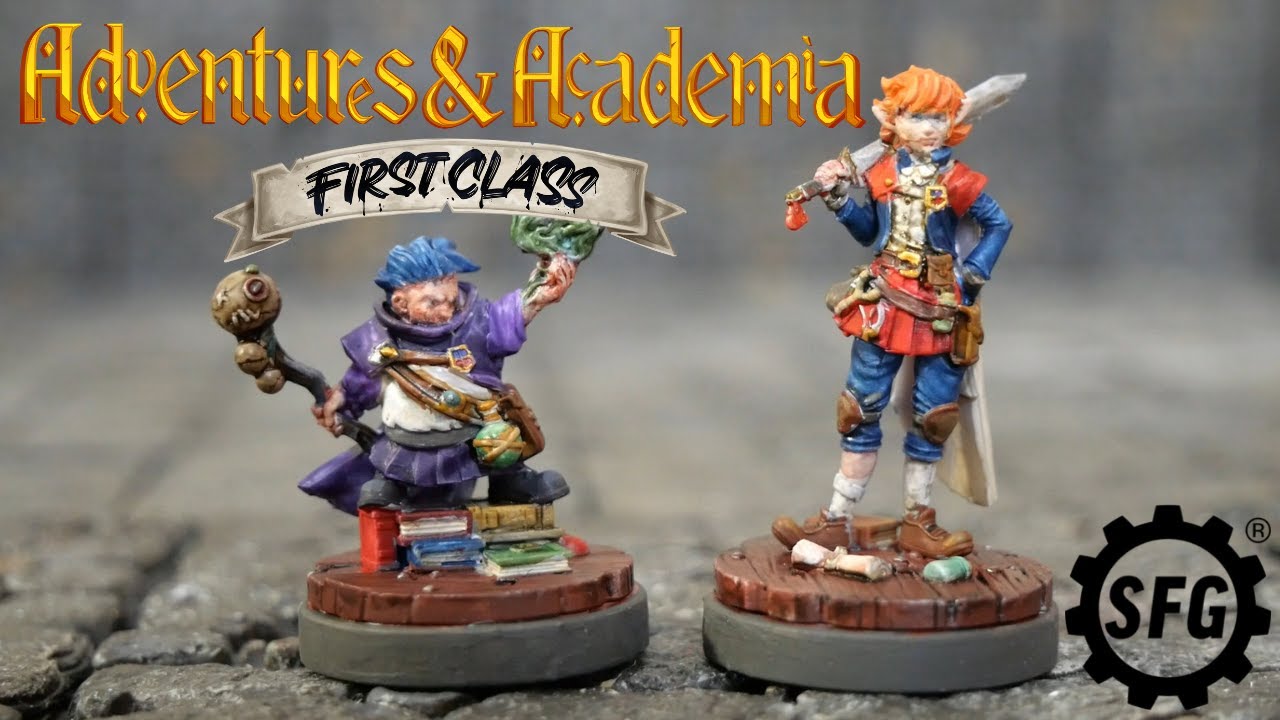 Steamforged Games  Adventures & Academia : First Class D&D Minis