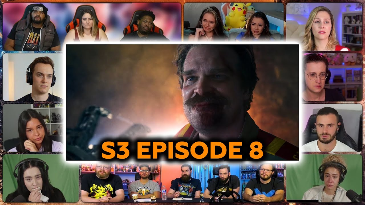 Stranger Things Season 3 Episode 8 Reaction Mashup