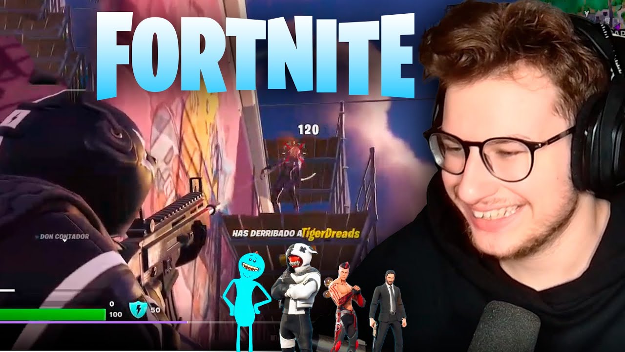 FORTNITE con AURON, GREFG Y REBORN | aXoZer