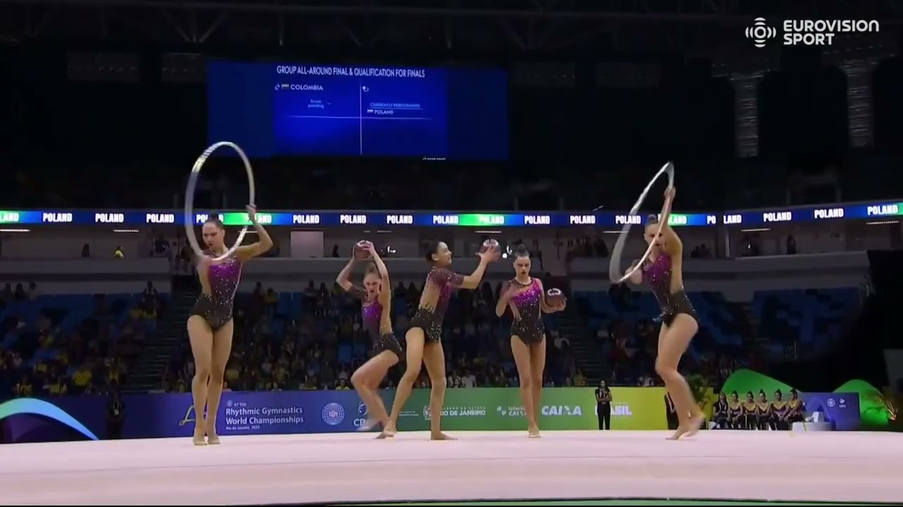 POLAND group 3 BALLS/2 HOOPS 26,55 - WCh Rio 2025