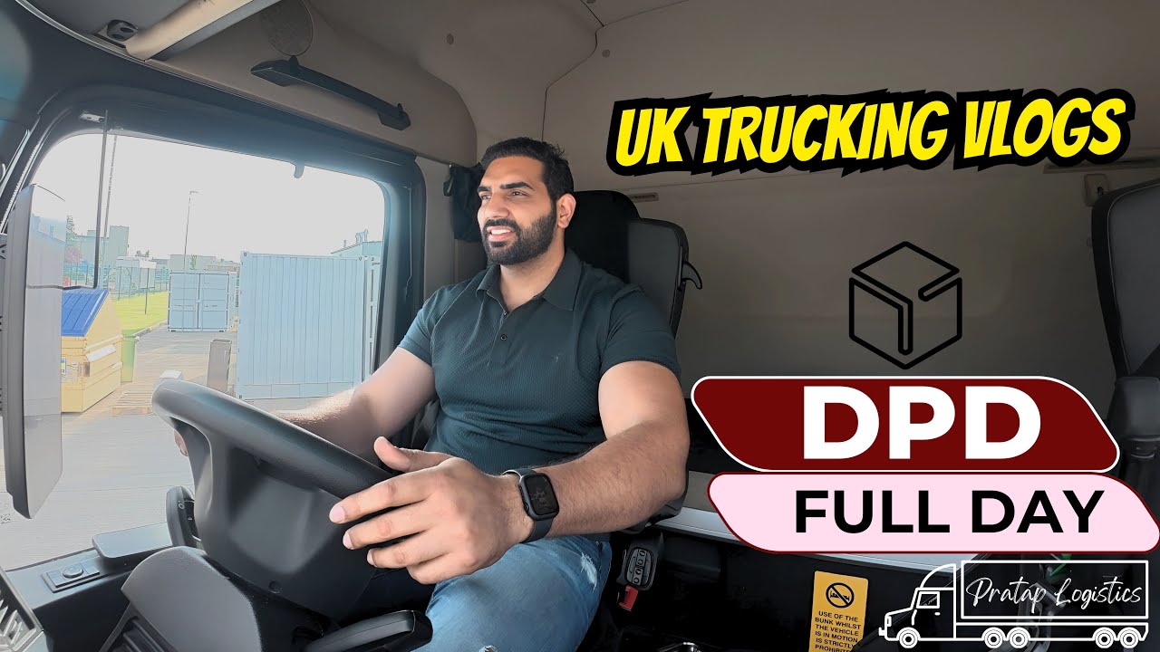My Complete Shift at DPD | Class 1 HGV Driver Vlog UK 🇬🇧 