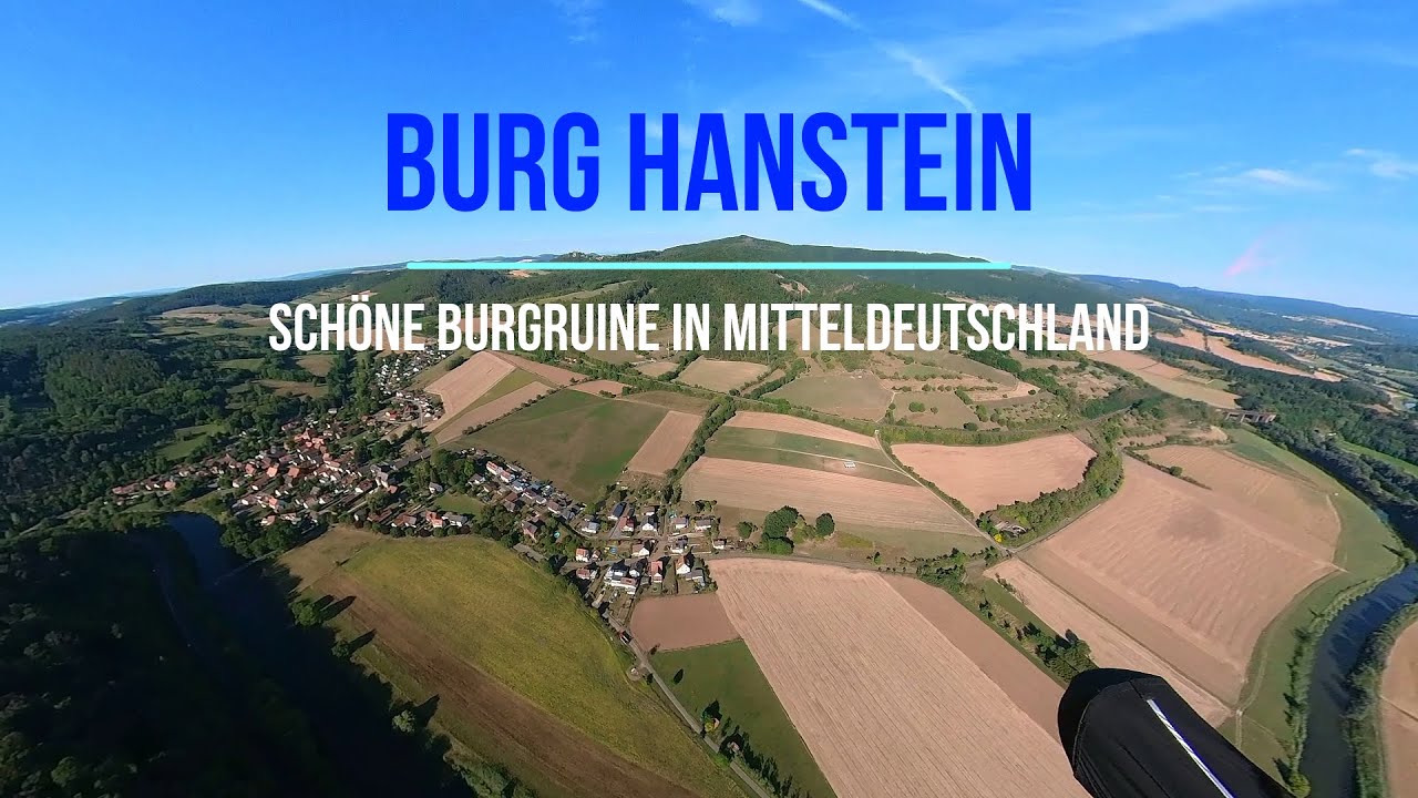 Burg Hanstein - schöne Burgruine in Mitteldeutschland