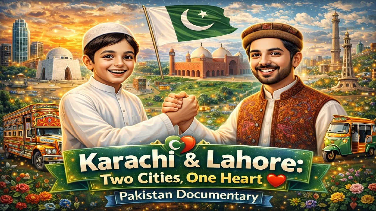 Karachi & Lahore: Two Cities, One Heart ❤️ | Pakistan Documentary