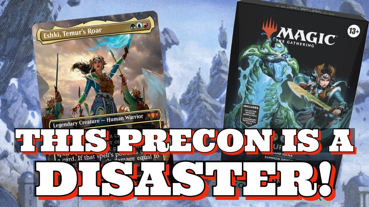 LETS FIX THIS! Massive Temur Roar Precon Upgrade!