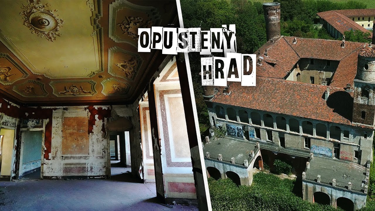 Hrozivý temný opustený hrad (urbex ITALY)
