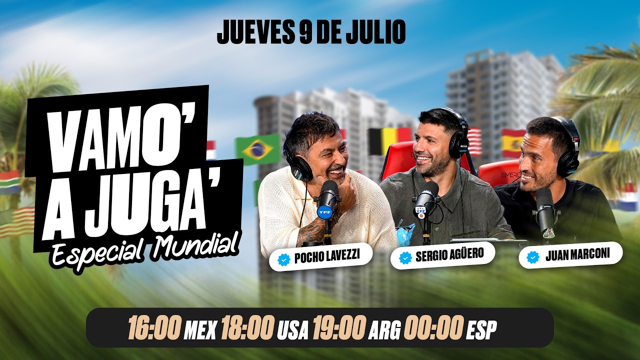 Vamo' a Juga': Especial Mundial Episodio 7 | Kun Ag&uuml;ero, Pocho Lavezzi y Juan Marconi | #SLAKUNTV