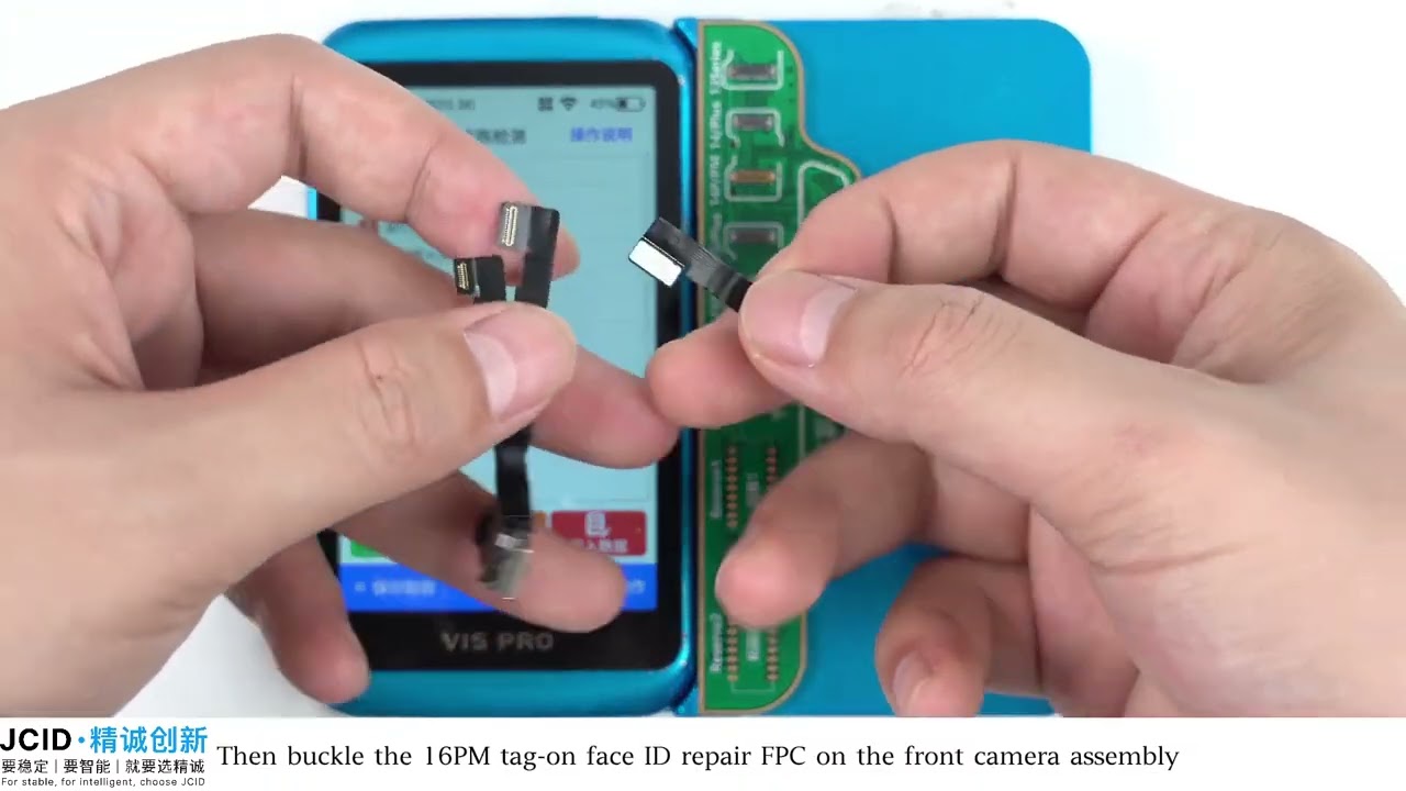 JCID 13 16 Series Tag on Face ID Repair FPC & Adaptor   Operation Guide