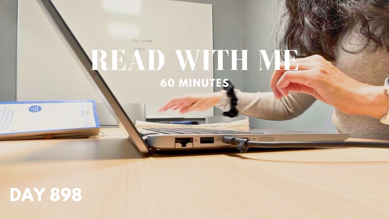 Read With Me | 60 Minutes Study & Reading Session 📚 Day 898
