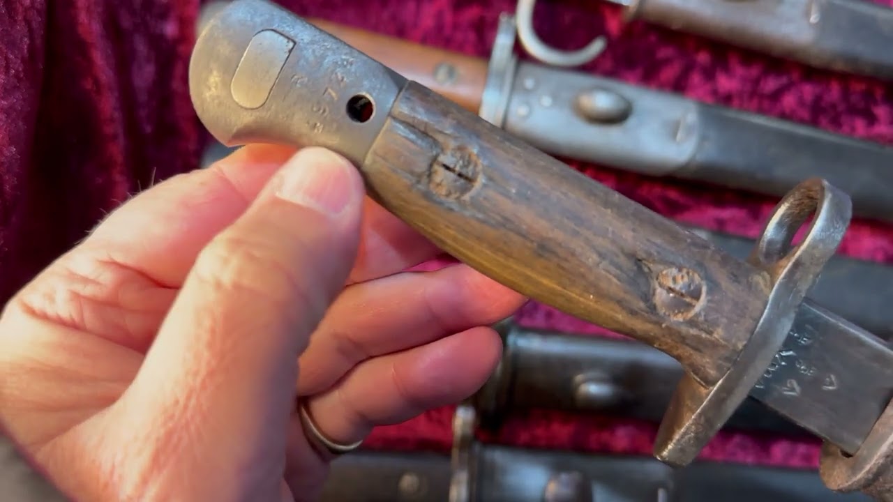 The 1907 Pattern Bayonet...