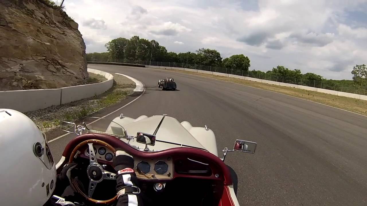 1954 MG TF at Palmer Motorsports Park July 2016