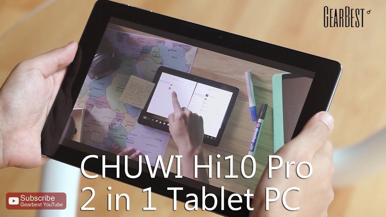 CHUWI Hi10 Pro 2 in 1 Tablet PC - Gearbest.com
