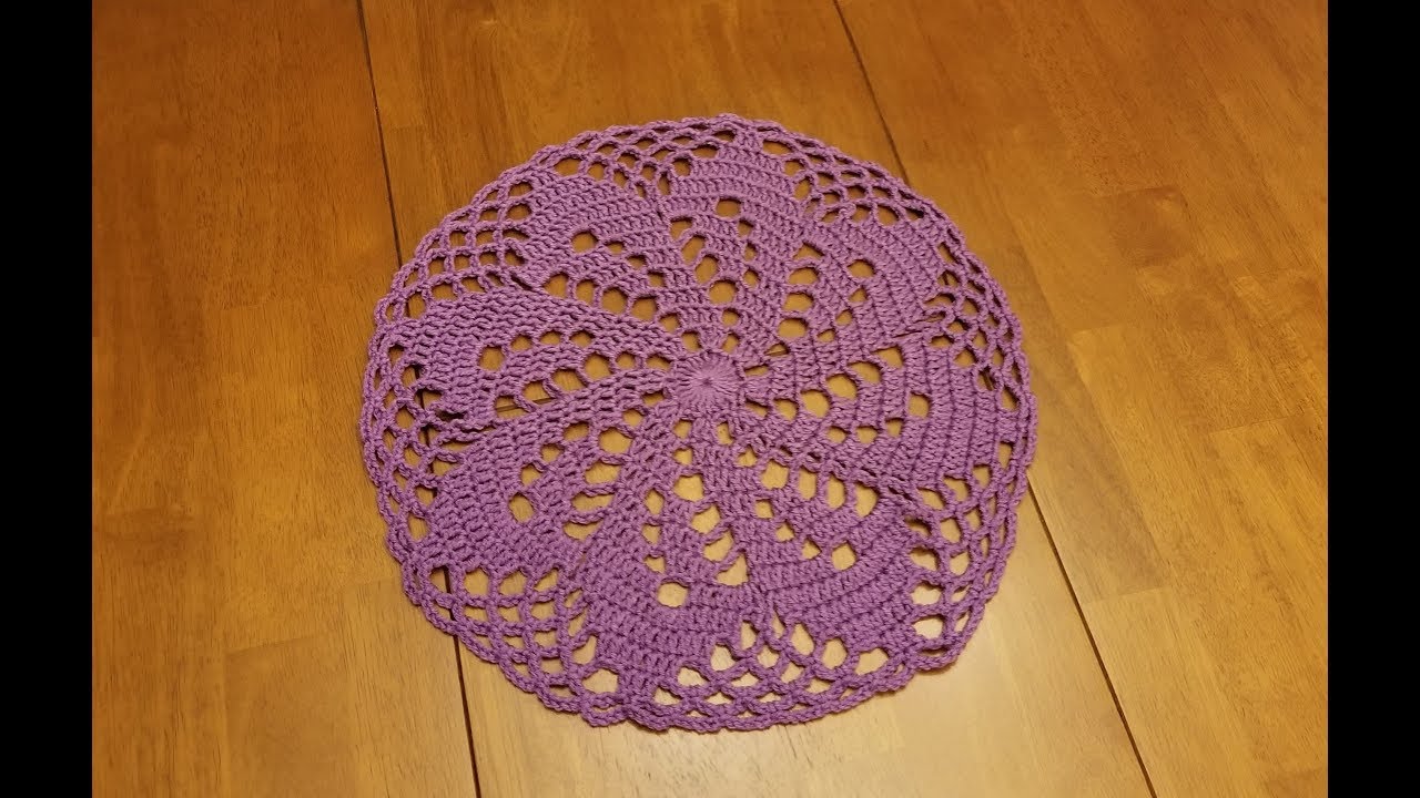 Part 1 - The Twirling Flower Doily Crochet Tutorial!