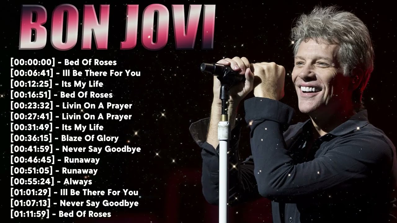Best of Bon Jovi – Álbum Completo 80s Rock Greatest Hits