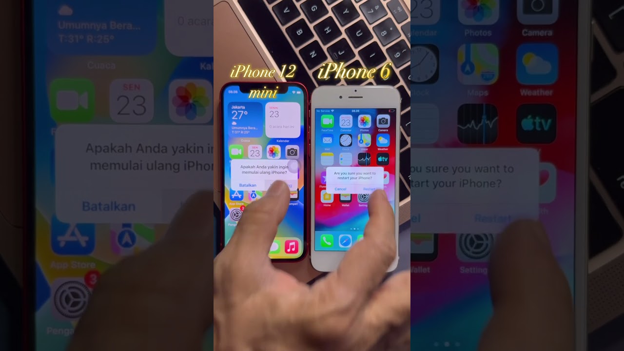 iPhone 6 vs iPhone 12 mini