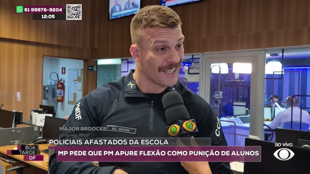 Ministério Público pede que PM apure flexão como punição de alunos