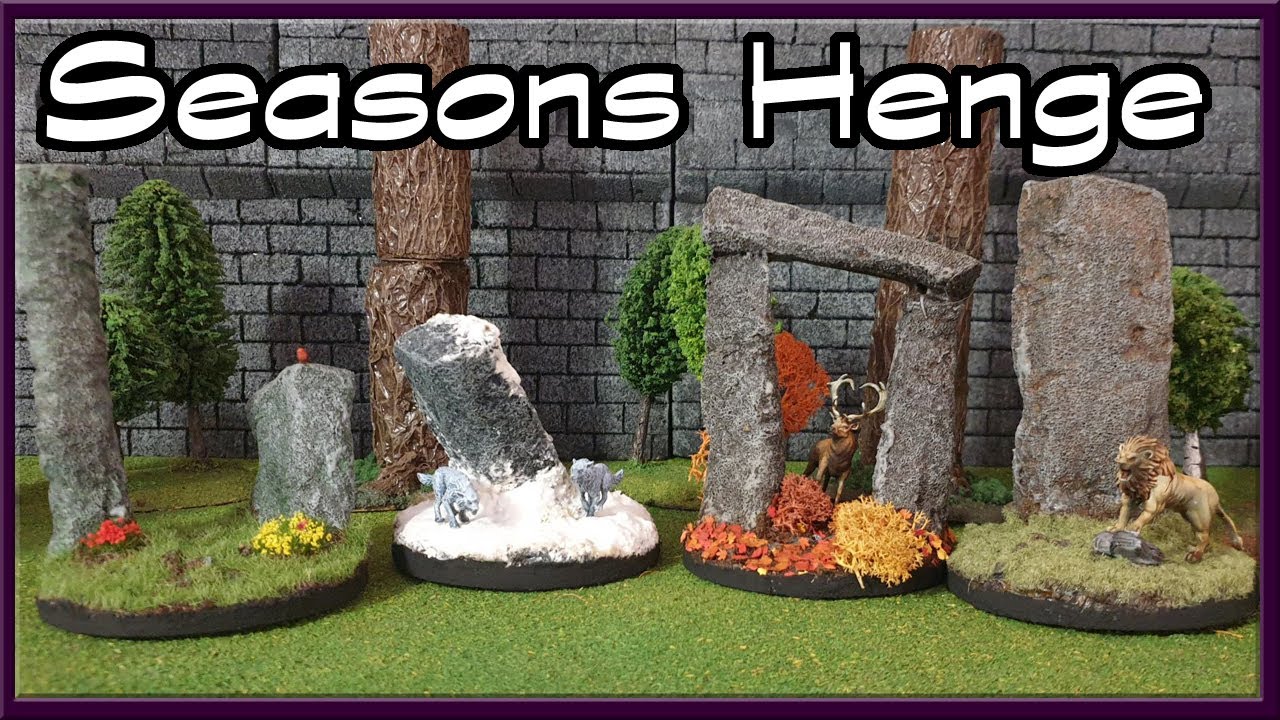 Stonehenge through the Seasons - DND Terrain