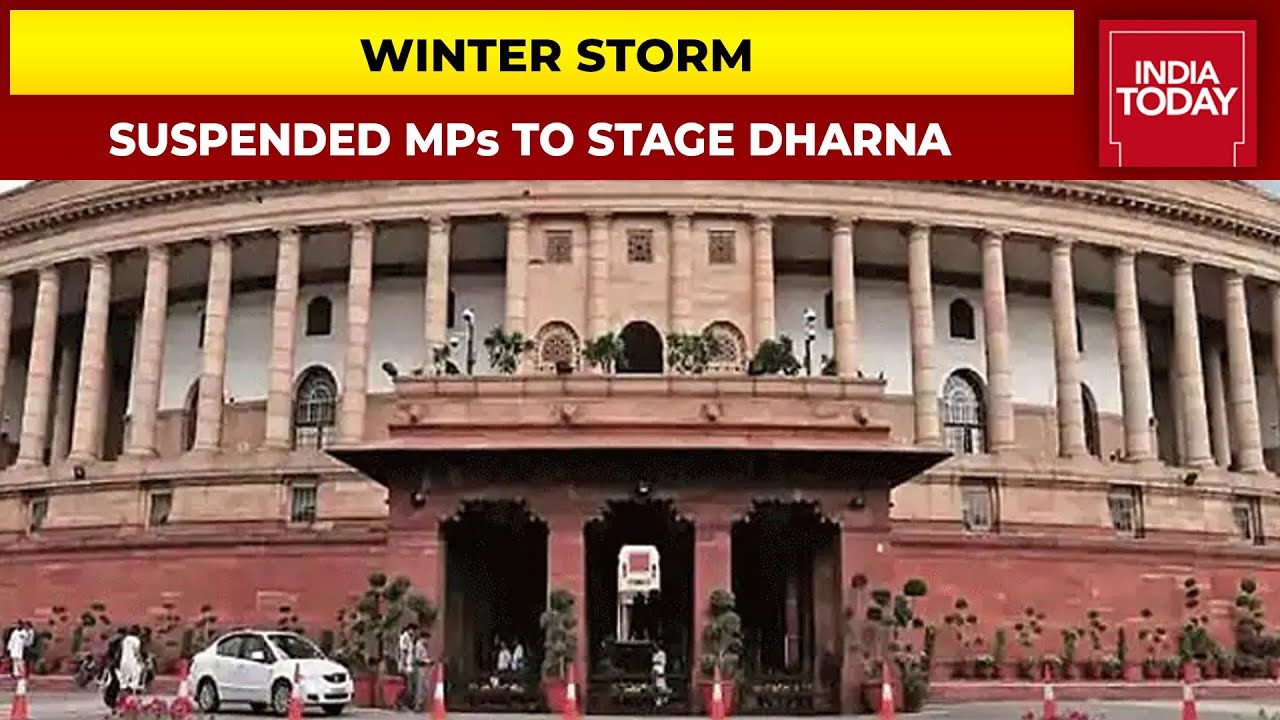 Suspended MPs To Stage Sit-In Dharna In Parliament From Today