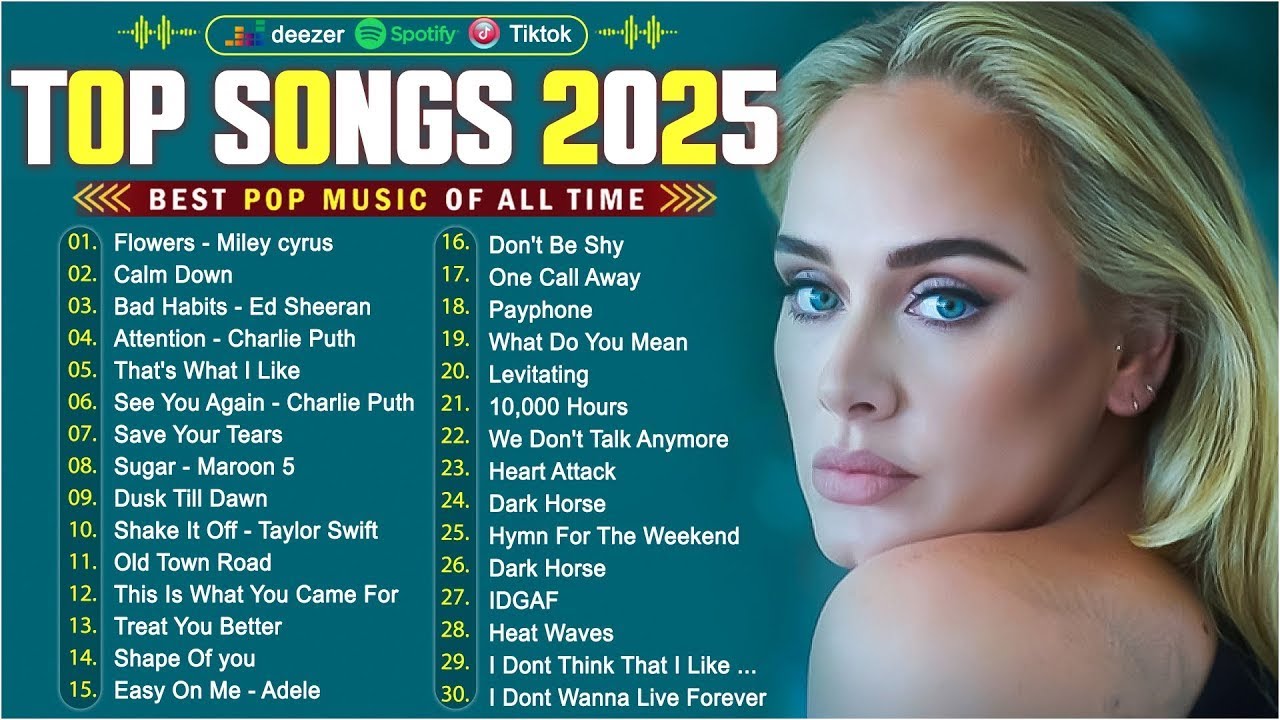 Rihanna, Taylor Swift, Adele, The Weeknd, Billie Eilish, Dua Lipa | Billboard Top 50 This Week