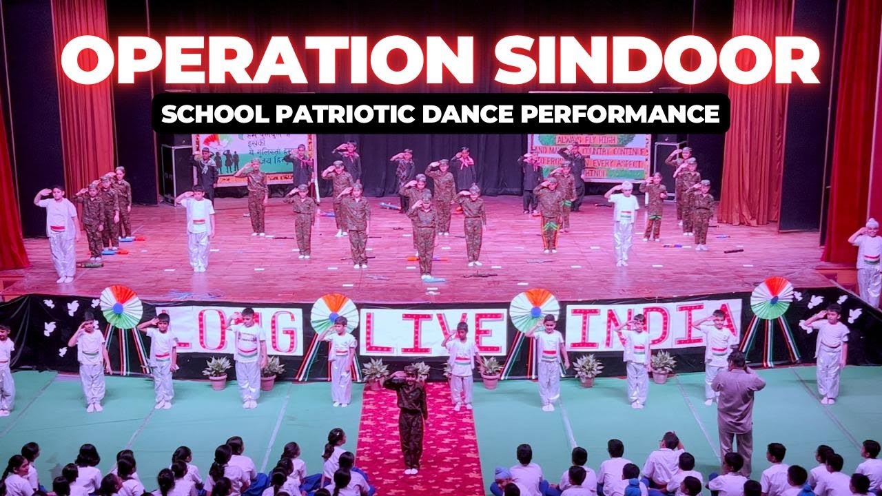 OPERATION SINDOOR | PATRIOTIC GROUP KIDS DANCE PERFORMANCE #dance #viral #operationsindoor #yt