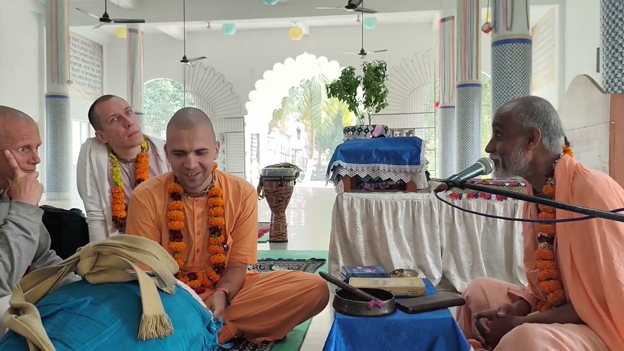 Question and answer, Hari katha for Russian devotees