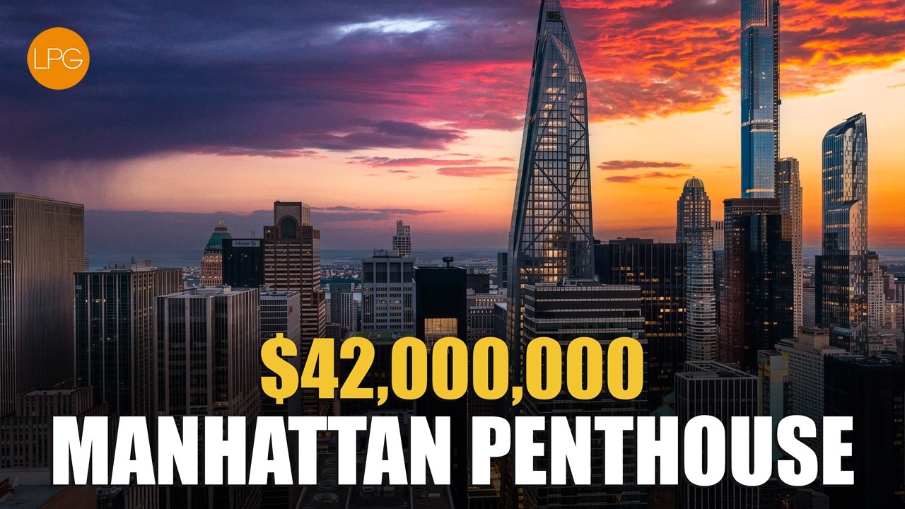 Inside a $42,000,000 🔥 Manhattan Penthouse & Stunning New York Luxury Homes Tour