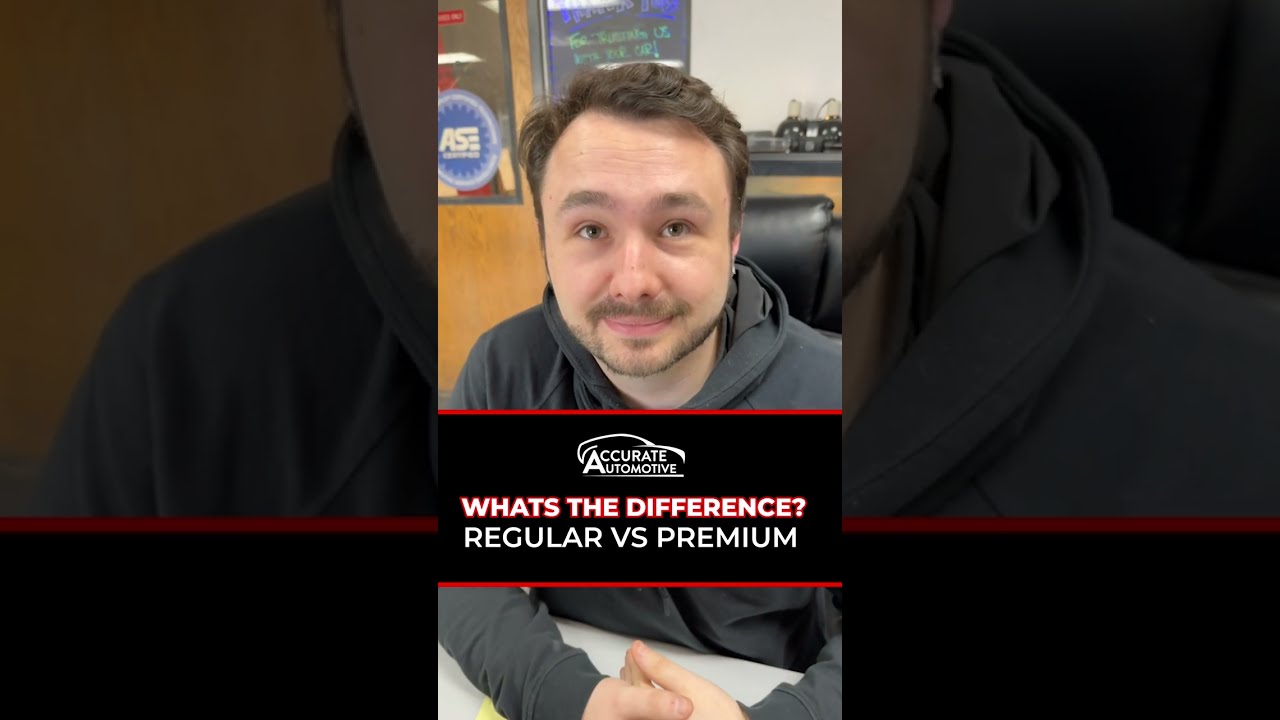 What's the difference between Regular and Premium gas?#autorepair #mechanic #cars #automotive