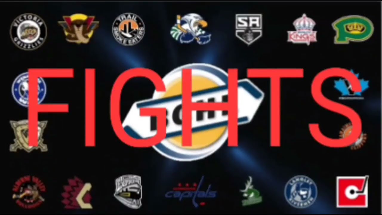 #bchl   2016-17  Hockey fights pt.1