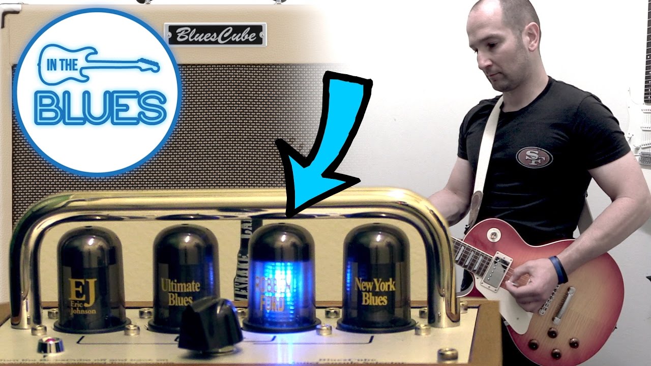 Roland Blues Cube Artist - All 4 Tone Capsules and Comparison