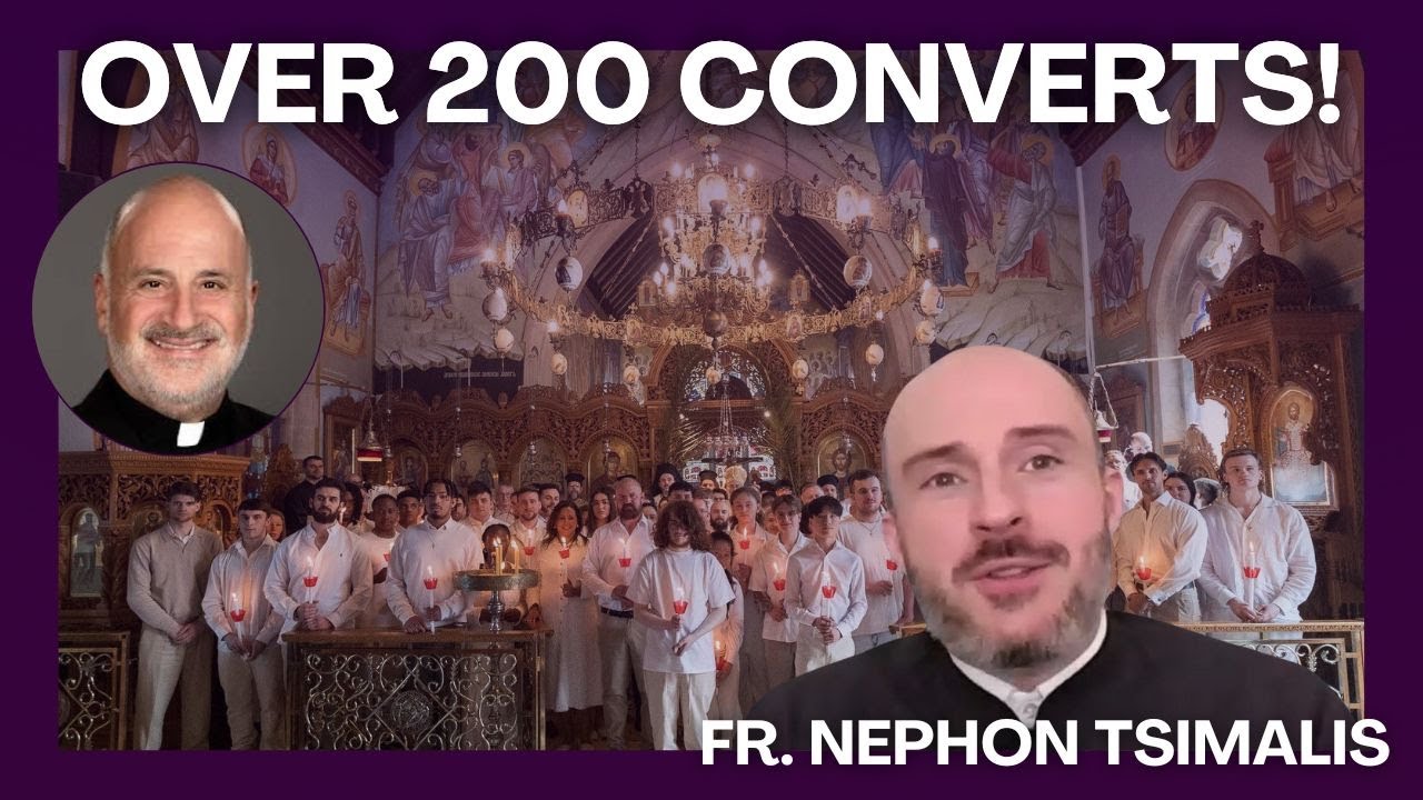 Over 200 Entered the Church this Pascha in Hatfield, UK—Orthodox Evangelism with Fr. Nephon Tsimalis