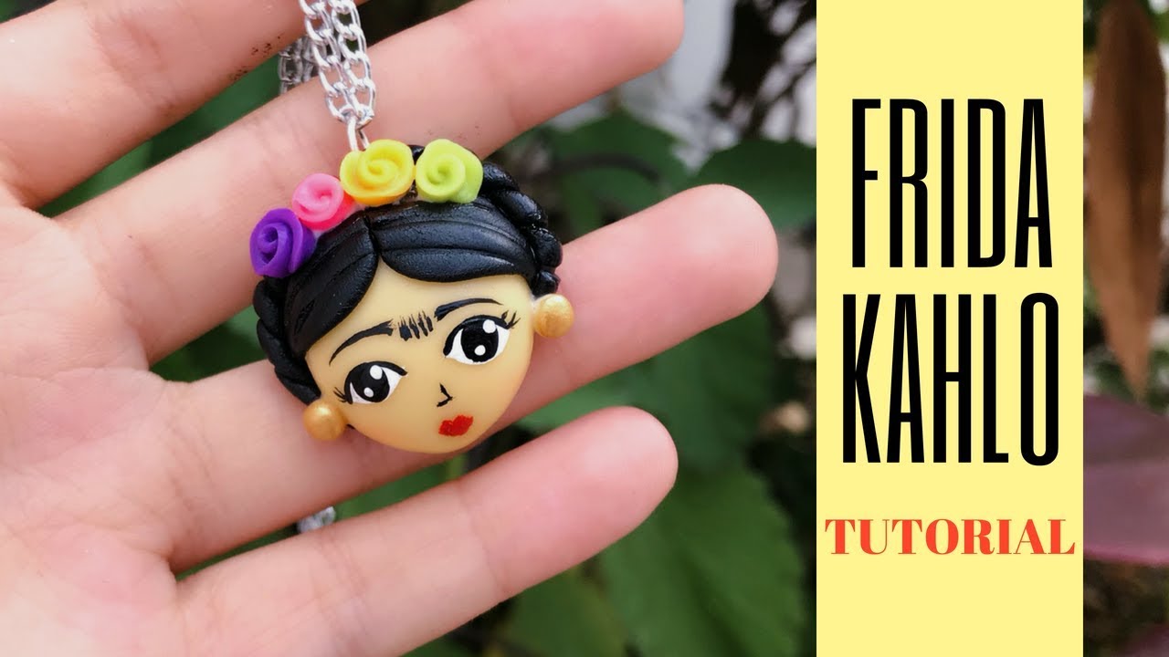 Tutorial: FRIDA KAHLO, paso a paso Porcelana Fria