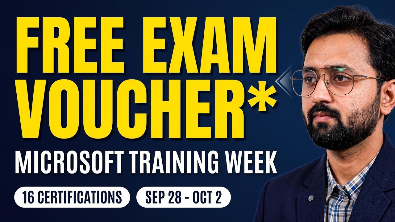 Microsoft Certification Week 2026 | 16 Certifications + FREE Exam Voucher