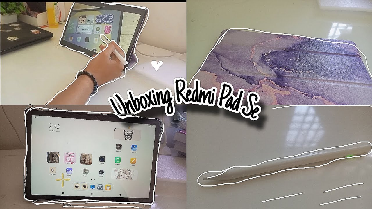 unboxing Redmi Pad Se 🌫️