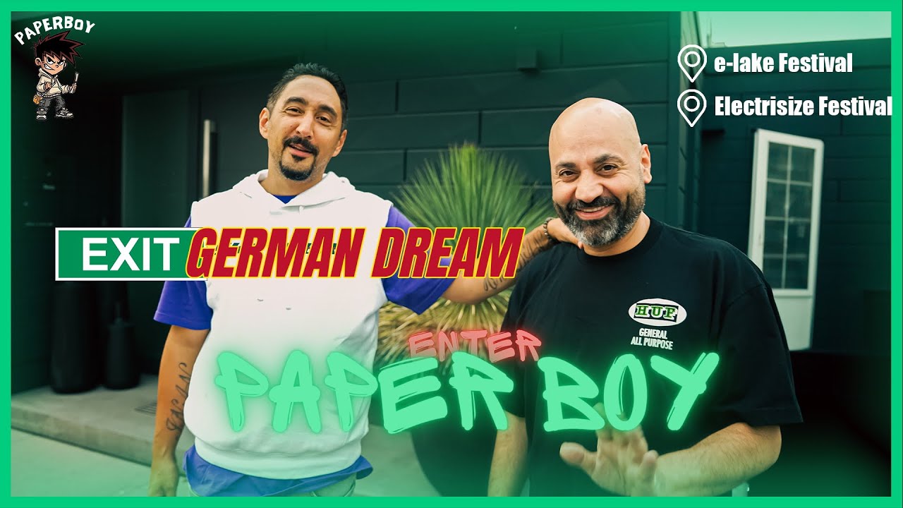 Eko Fresh: „PAPERBOY!“ Exit: German Dream! #paperboy #festivals