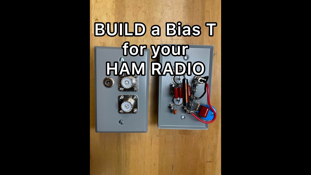 BUILD a Bias T for your HAM Radio!  Easy and FUN Build!