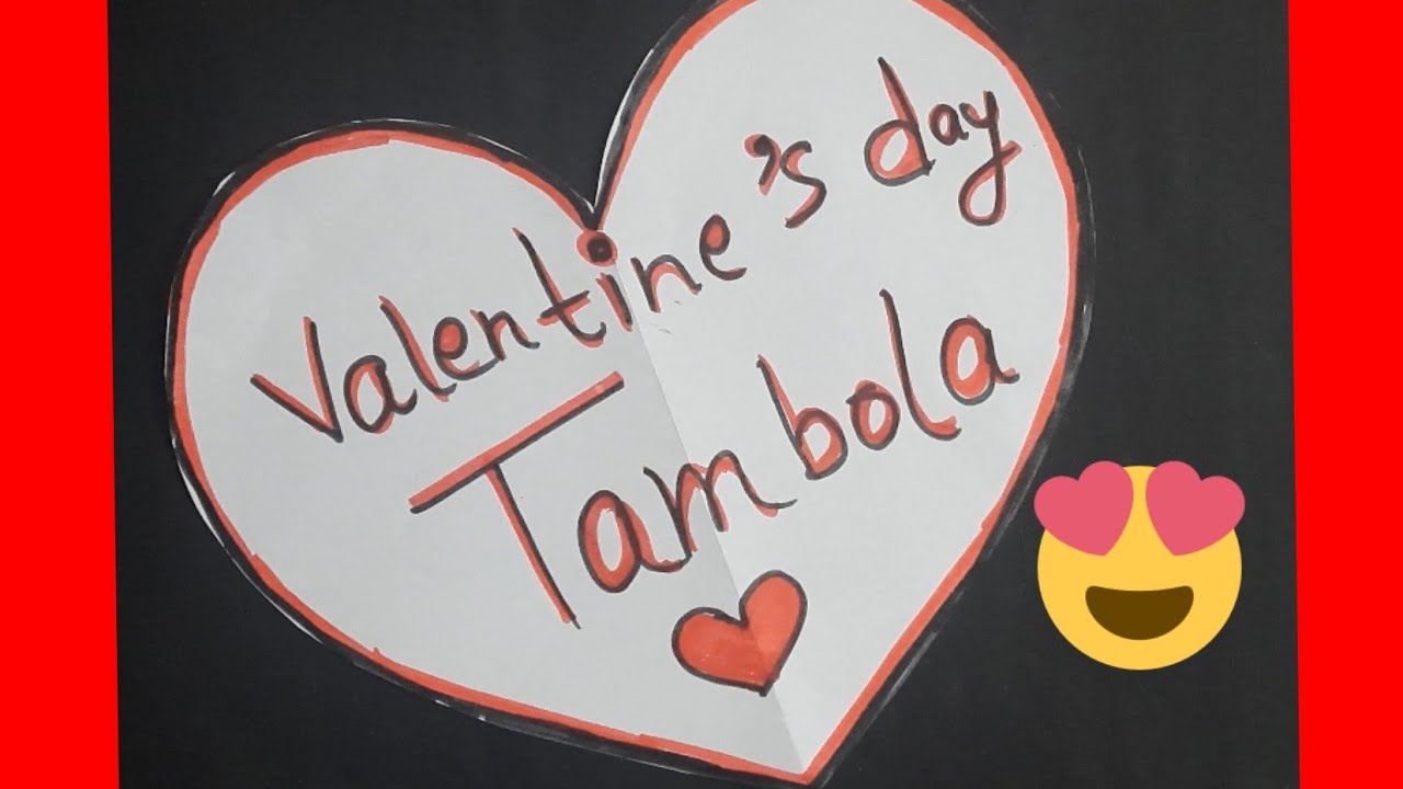 valentine's day special Tambola ❤️💘 | tambola games for kitty party 💃 🥳
