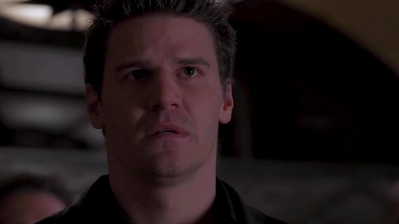 Angel realizes Buffy is dead. 