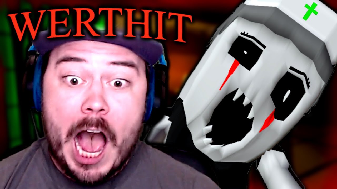 I SPENT THE NIGHT IN A HAUNTED JAPANESE HOTEL!! | WERTHIT (Dave Microwaves Games)