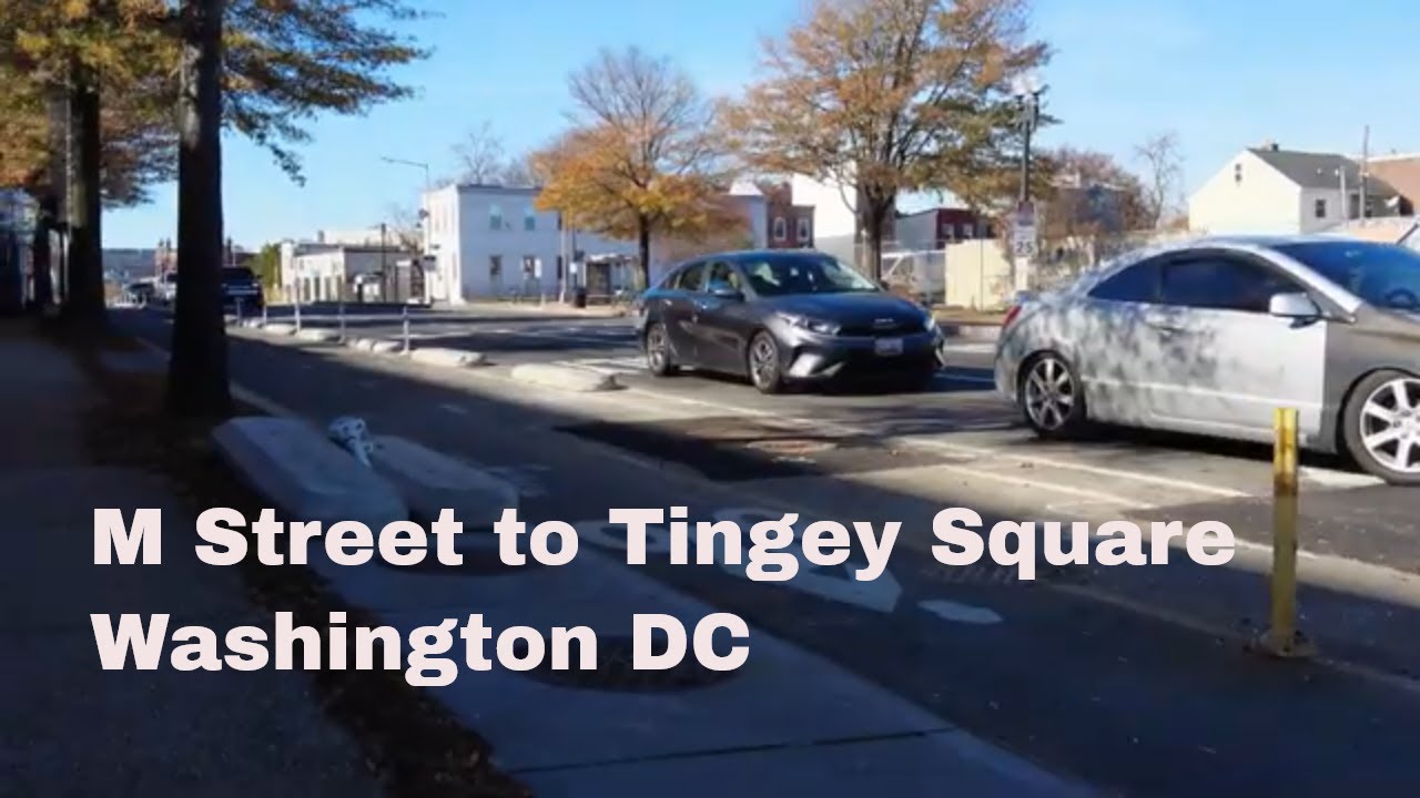 🍂 Fall Walk in Washington DC | M Street, Navy Yard, Tingey Square