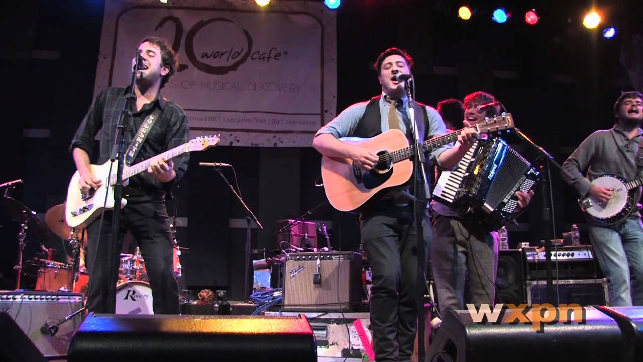 Dawes with Mumford & Sons - 