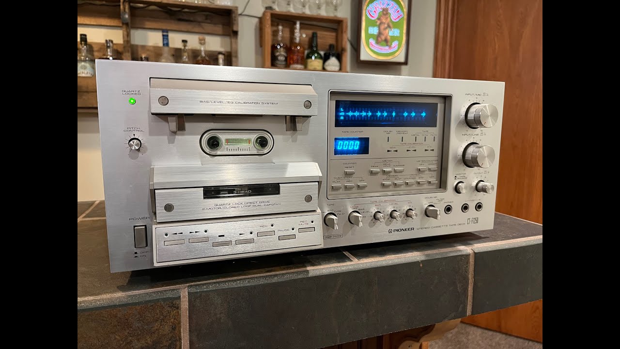 Vintage Cassette Deck Review - 1979 Pioneer CT-F1250