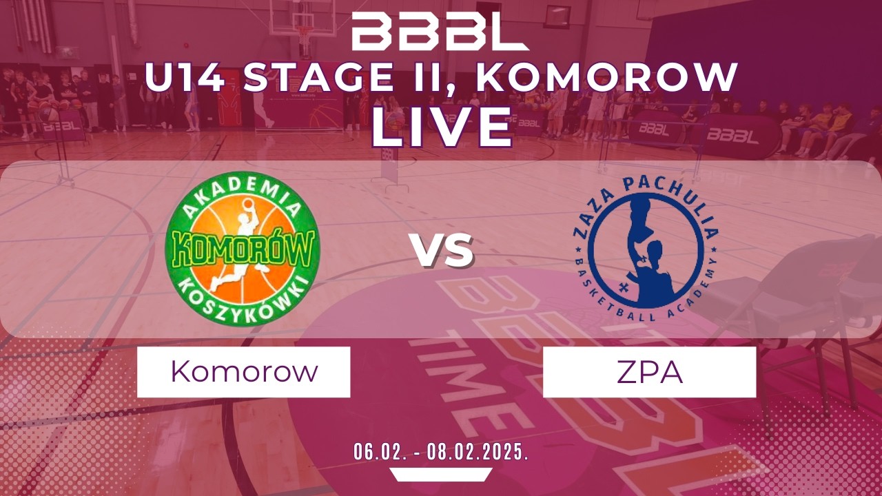 Zaza Pachulia BA 2012 vs AK Komorow 2012 | BBBL U14 | Stage II