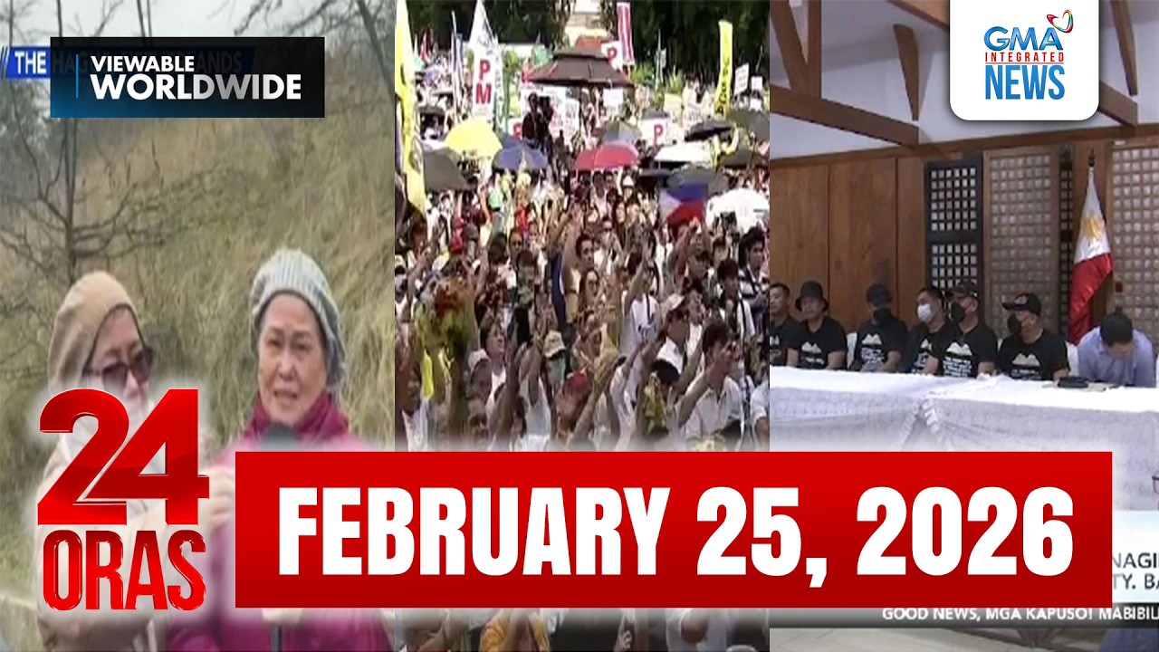 24 Oras Express: February 25, 2026 [HD]
