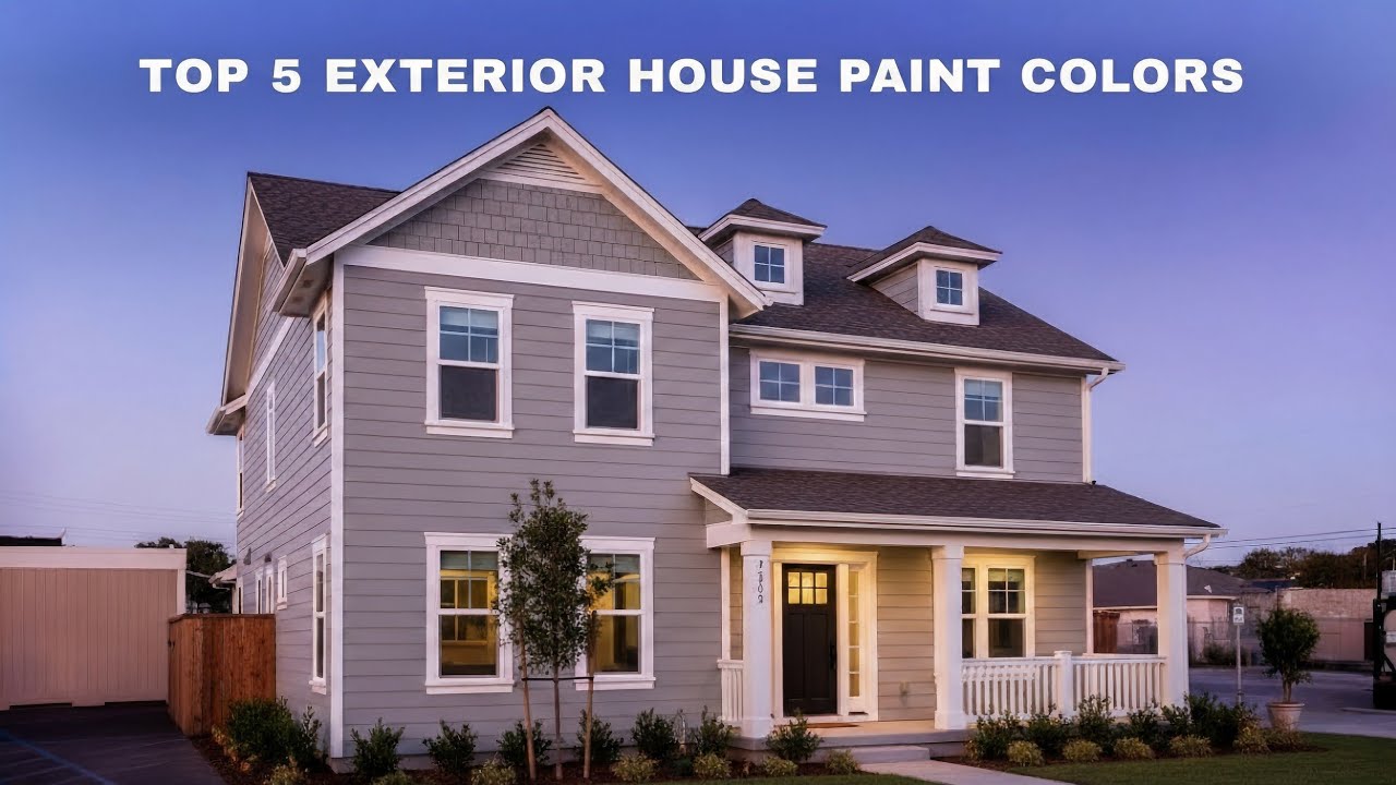 5 лучших цветов для наружной краски дома [Наследие Америки]