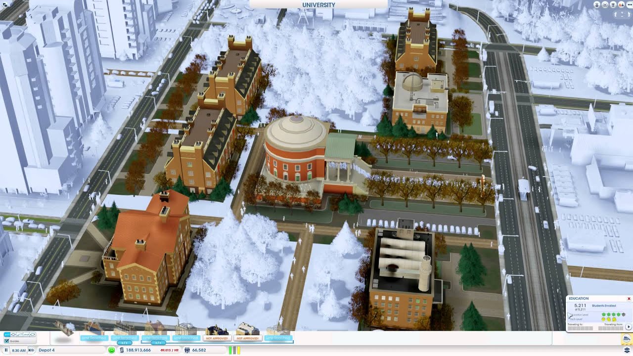 SimCity 2013  University upgrade bug