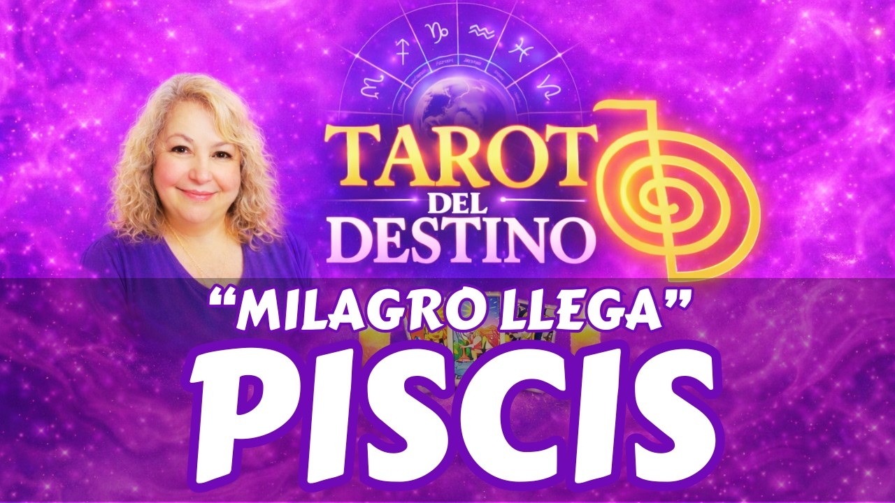 PISCIS ♓ MANTENTE FIRME… MILAGRO EN CAMINO Y RESPUESTA DIVINA | Tarot del Destino #piscis