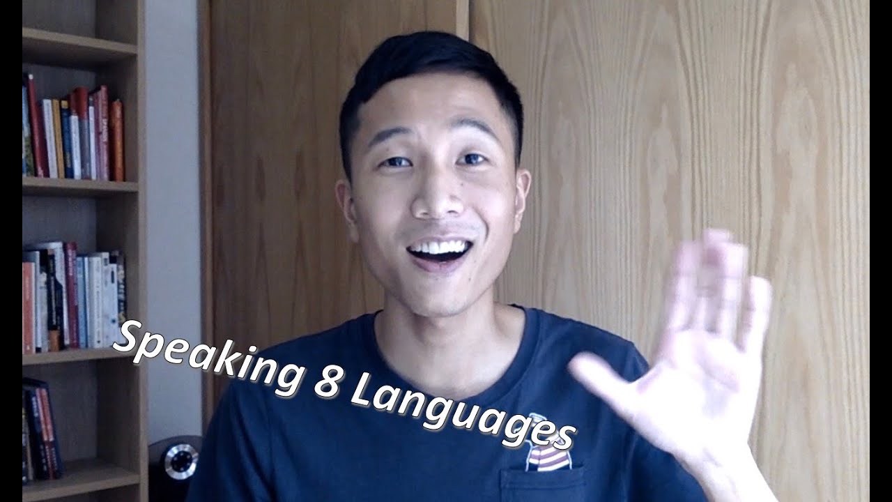 香港男生練習八種語言 Polyglot from Hong Kong Speaking 8 Languages